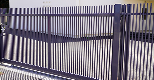 Residential outside gate using electrical solutions
